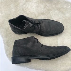 Born Gray Suede Chukka Boots